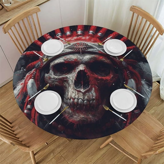 Acheng Round Tablecloth - The Perfect Table Decoration for Any Occasion 54-58