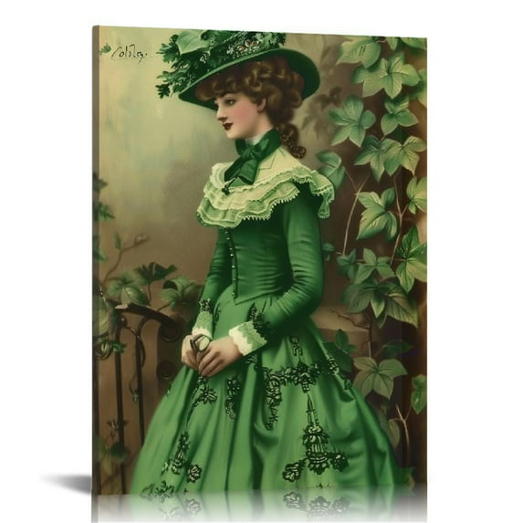Acheng St Patricks Day In Ireland Wall Art Saint Patrick's Day Painting Canvas Aesthetic Print Wall Decor HD Picture Poster Printing Living Room Gallery Bedroom pattern3