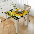 thumbnail image 1 of Acheng Sunflower Square Tablecloth 100% Polyester Fiber 52*52, 1 of 8