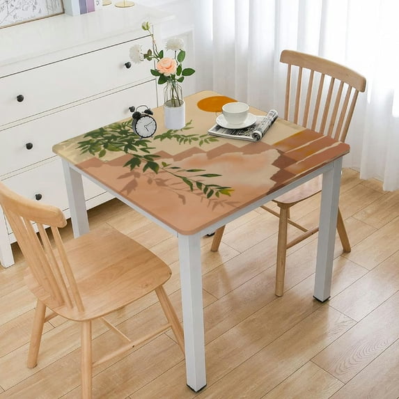 Acheng Sunlight Square Tablecloth Great for Home Kitchen/Parties/Holiday Dinner 100% Polyester Fiber 40*40