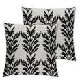 thumbnail image 1 of Acheng Throw Pillow Cover Black and White Decorative Pillow Case Cushion Cover Home Sofa Decor  Pillow Cover 24x24in, 1 of 7