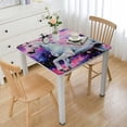 thumbnail image 1 of Acheng Unicorn Stars Magical Square Tablecloth for Picnic Dining Kitchen Farmhouse 100% Polyester Fiber 36*36, 1 of 8