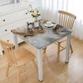 thumbnail image 1 of Acheng swirl pattern Square Fitted Tablecloth 100% Polyester Fiber 46*46, 1 of 8