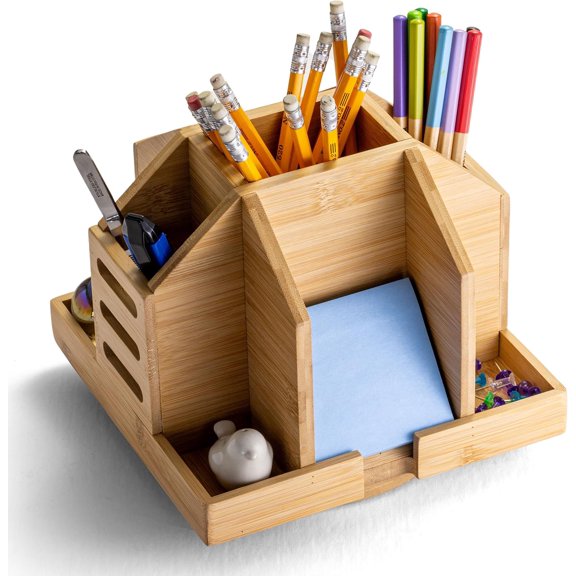 Achieva Bamboo Rotary Organizer (71007)