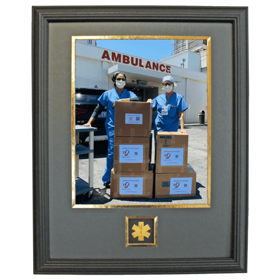 Achievement EMS Photo Frame, Contemporary Black 11" x 14" for 8" x 10" Photo