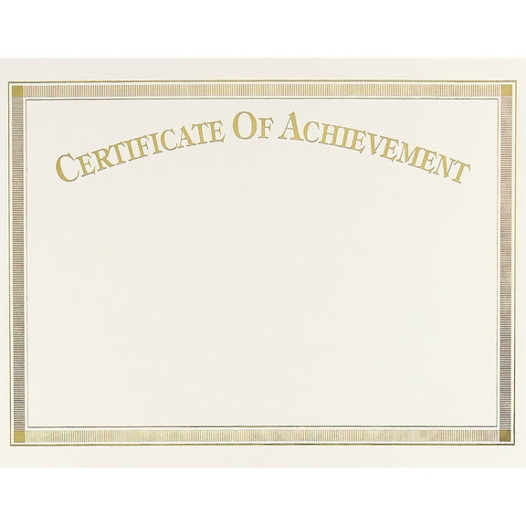 Great Papers 963001 Achievement Foil Certificate