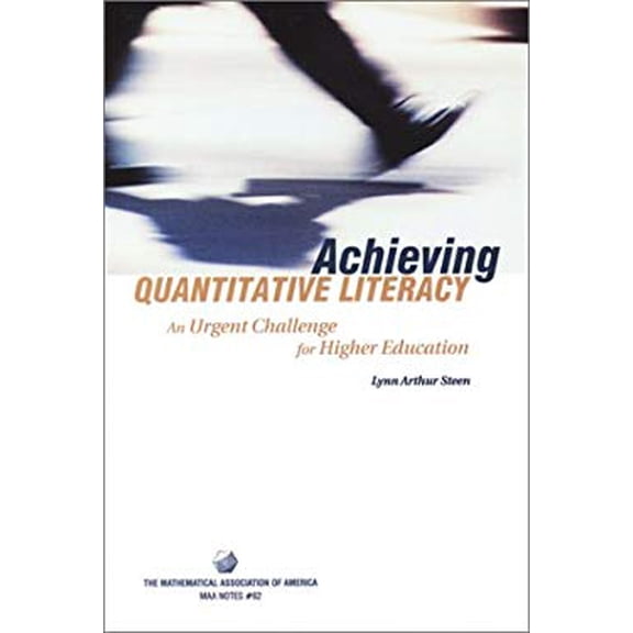 Pre-Owned Achieving Quantitative Literacy: An Urgent Challenge for Higher Education Paperback