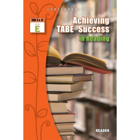 Pre-Owned Achieving Tabe Success in Reading, Level E Reader (Paperback) 0077044630 9780077044633
