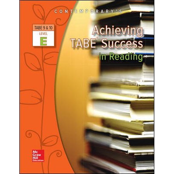 Pre-Owned Achieving Tabe Success in Reading, Level E Workbook (Paperback) 0077044592 9780077044596