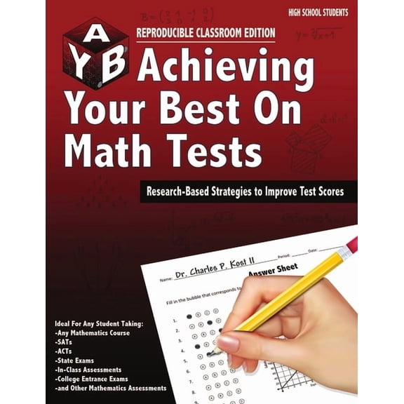 Achieving Your Best on Math Tests Class Edition, (Paperback)