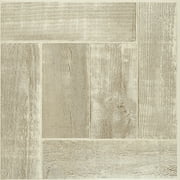 Achim 12"x12" 1.2mm Peel & Stick Vinyl Floor Tiles 45 Tiles/45 Sq. ft. Saddlewood