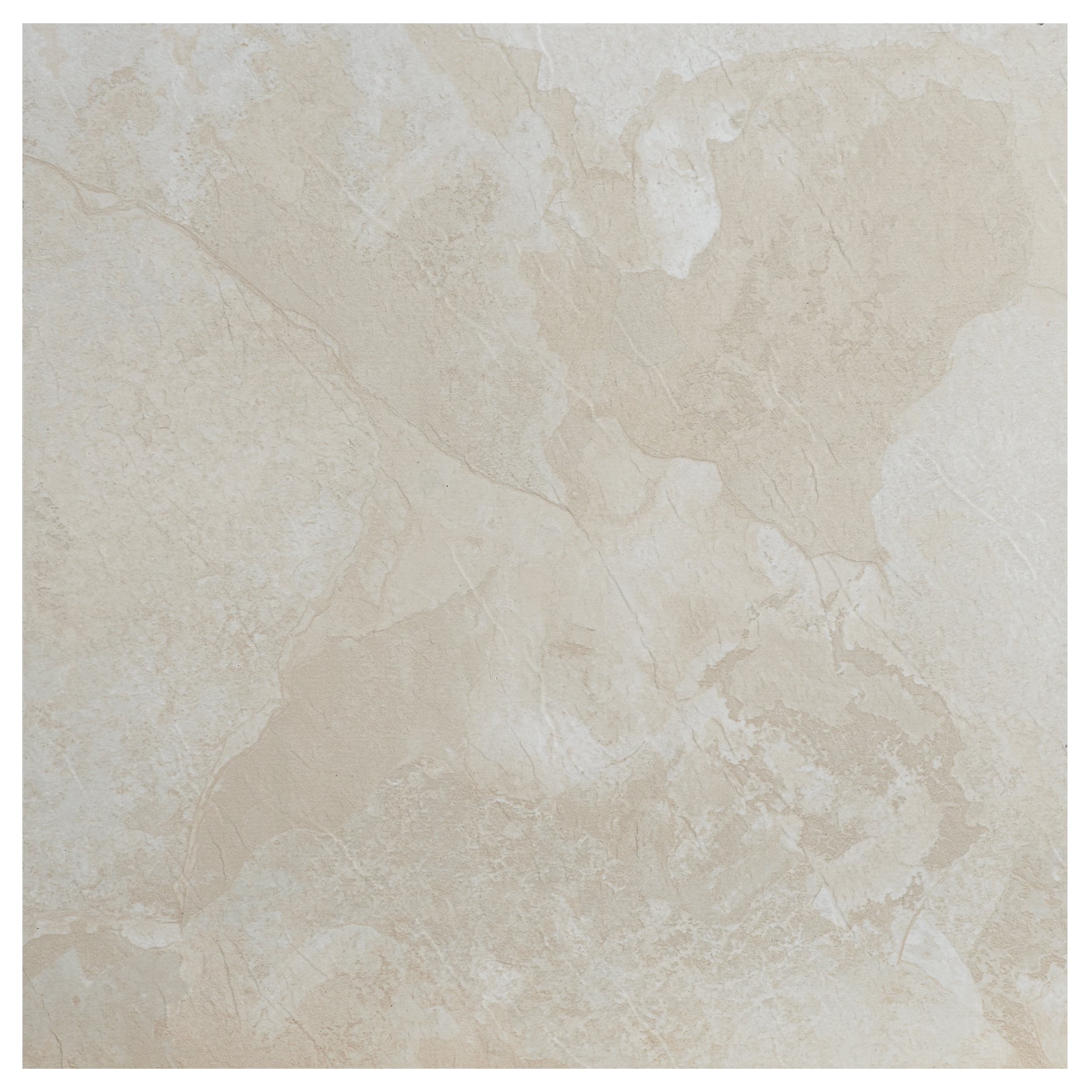Tivoli 12" x 12" White Slate Self-Adhesive Vinyl Floor Tiles