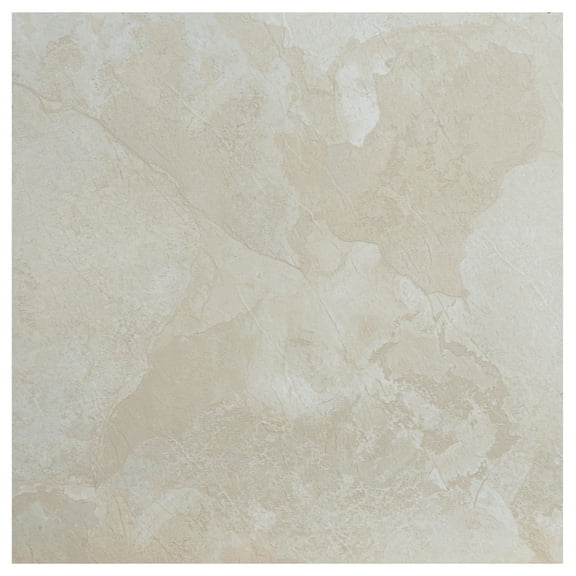 Achim Tivoli Self Adhesive Vinyl Floor Tile - 45 Tiles/45 Sq. ft, 12 x 12, White Slate