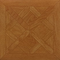 Achim 12"x12" 1.2mm Peel & Stick Vinyl Floor Tiles Classic Parquet Oak