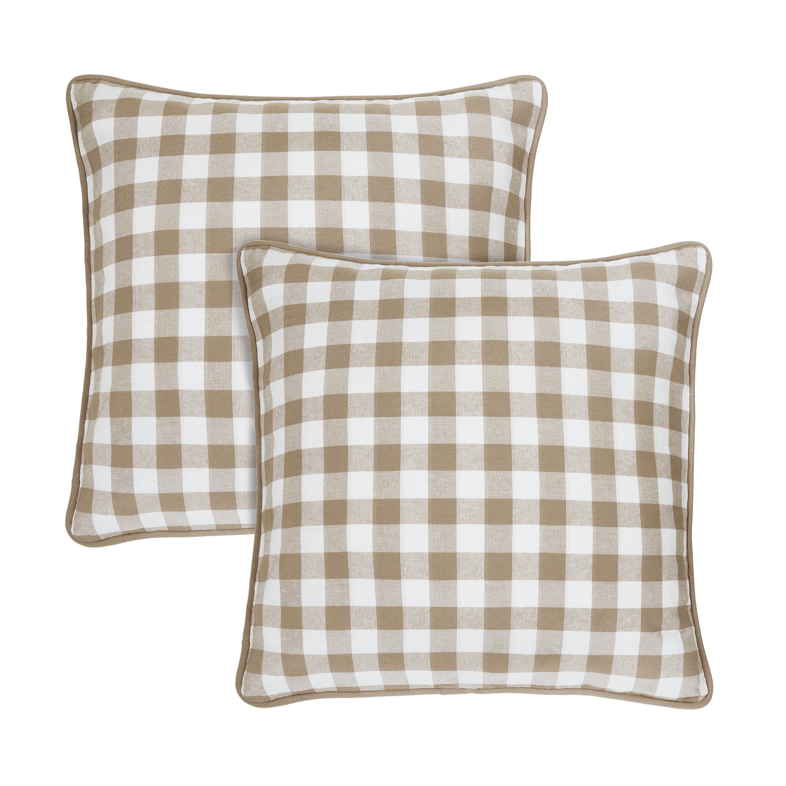 1pc Fundas De Almohadas De Otoño 18x18 Buffalo Plaid Fall - Temu