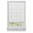thumbnail image 1 of Achim 2" Cordless Faux Wood Blind, White, 23" x 64", 1 of 7