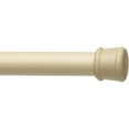 thumbnail image 1 of Achim Adjustable Ivory Shower Curtain Rod - 1" Diameter, Adjustable 41-76 Inches, 1 of 6