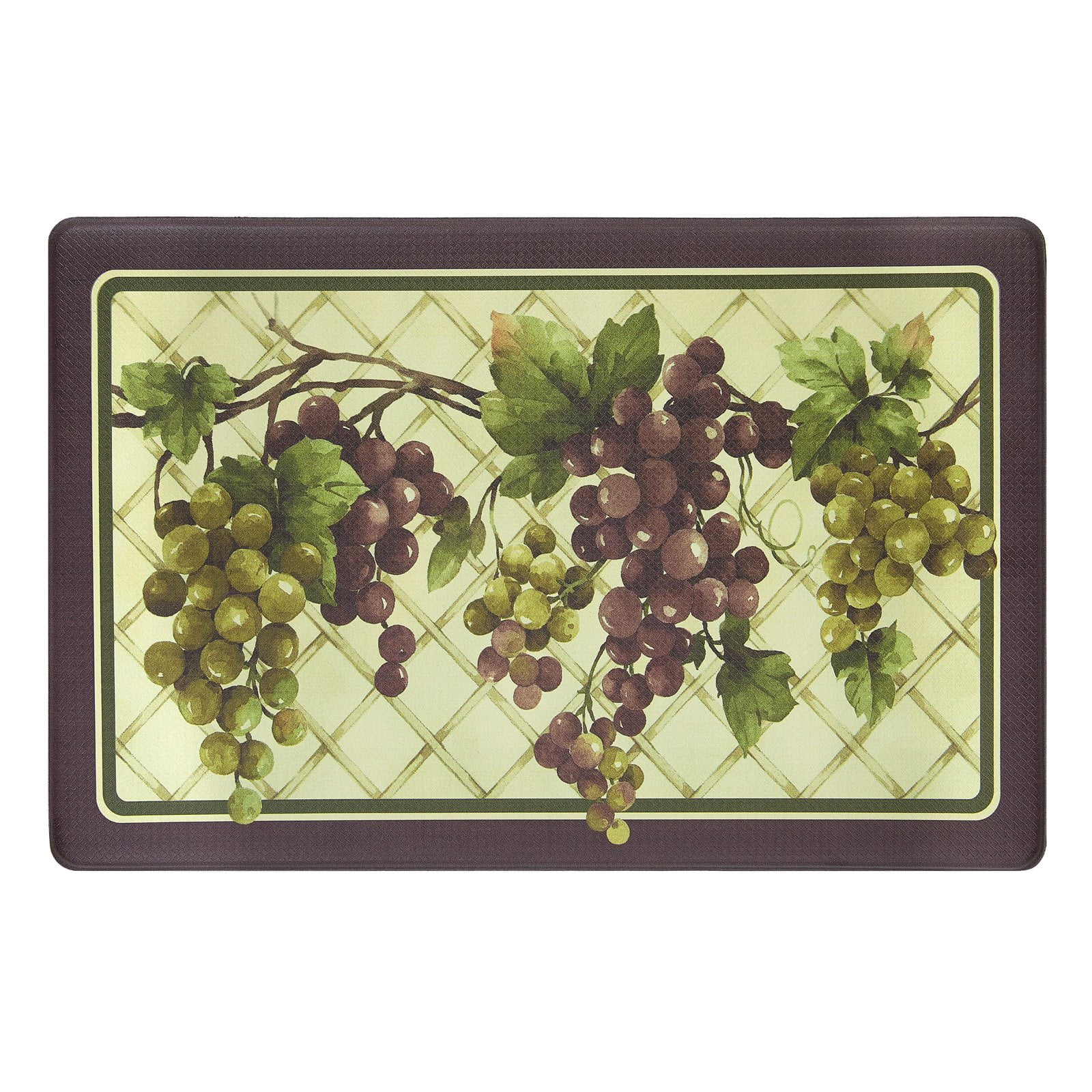 Tuscany Printed PVC Foam Anti-Fatigue Kitchen Mat, 18" x 30"