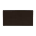 thumbnail image 1 of Achim Anti-Fatigue Mat, Woven Embossed Faux Leather Kitchen Solid Rectangle, Black, 20" x 39", 1 of 5