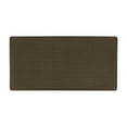 thumbnail image 1 of Achim Anti Fatigue Mat, Woven Embossed Faux Leather Kitchen Solid Rectangle, Espresso, 20" x 39", 1 of 3