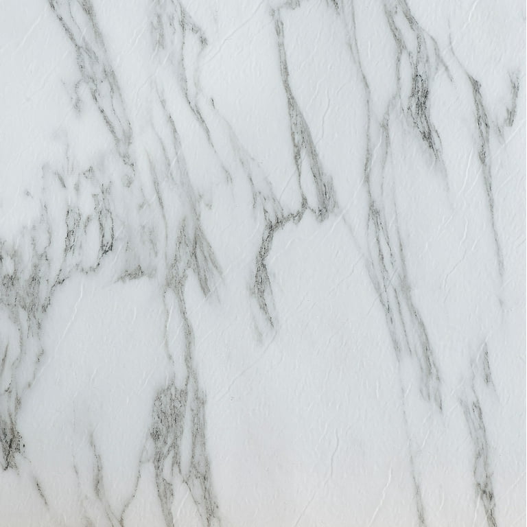 Achim Bianco Marble 12x12 Self Adhesive Vinyl Floor Tile - 20 Tiles/20 Sq.  ft. 