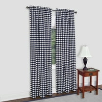 Achim Buffalo Check Window Curtain Panel