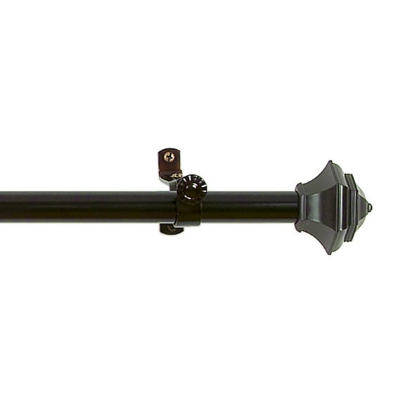 Achim Buono II Decorative Curtain Rod and Finial, Jordan
