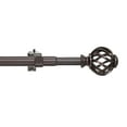 thumbnail image 1 of Achim Buono II Decorative Rod and Finial Symmetry, 48" - 86", Oil Rubbed Bronze, 1 of 4