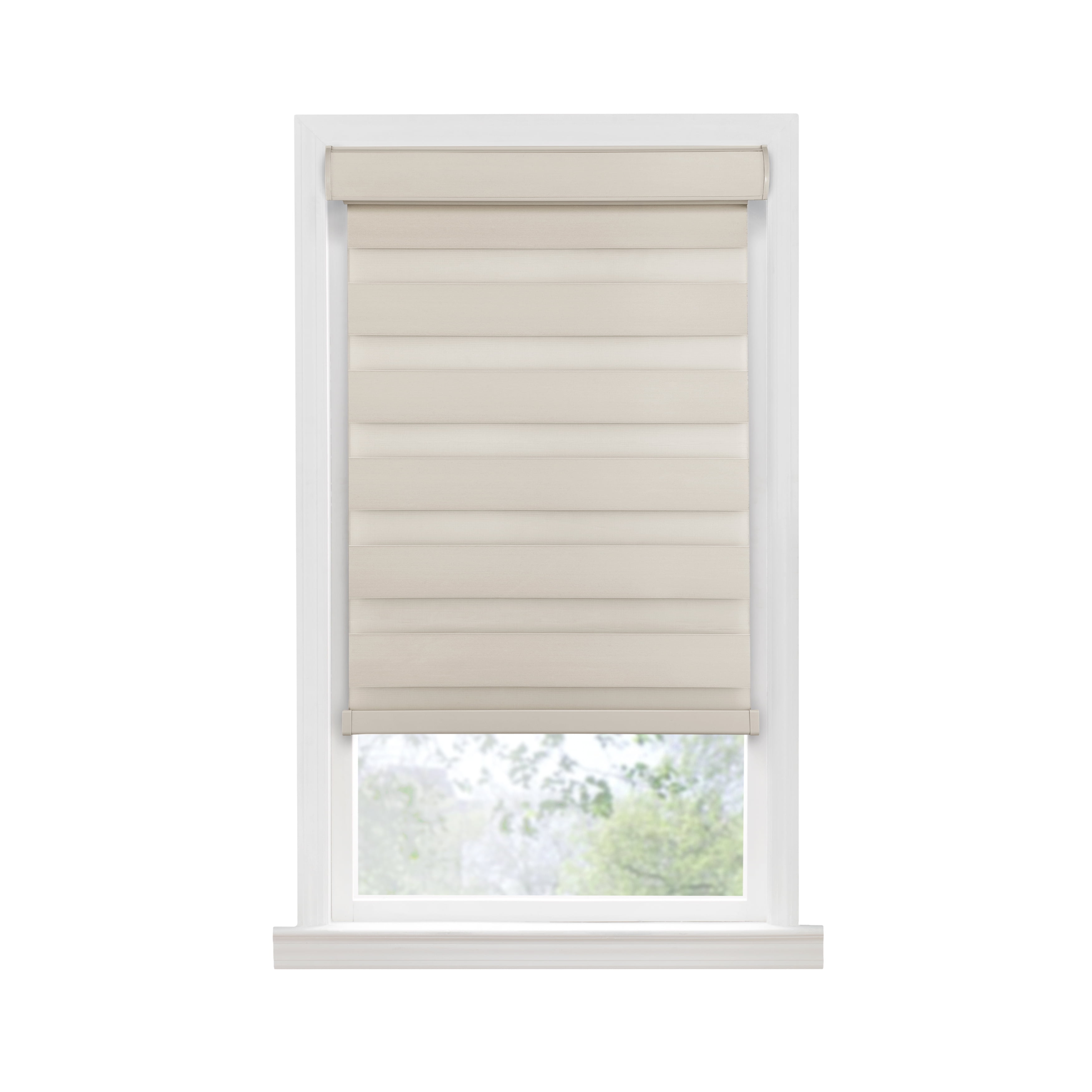 Achim Celestial Indoor Cordless Oyster Polyester Room Darkening