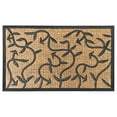 thumbnail image 1 of Achim Coco Mat, Flora Design, Durable 18" x 30", 1 of 5