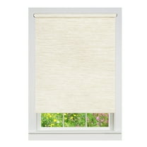 Achim Cordless Light Filtering Jute,Polyester Roller Window Shades, 72" x 68"