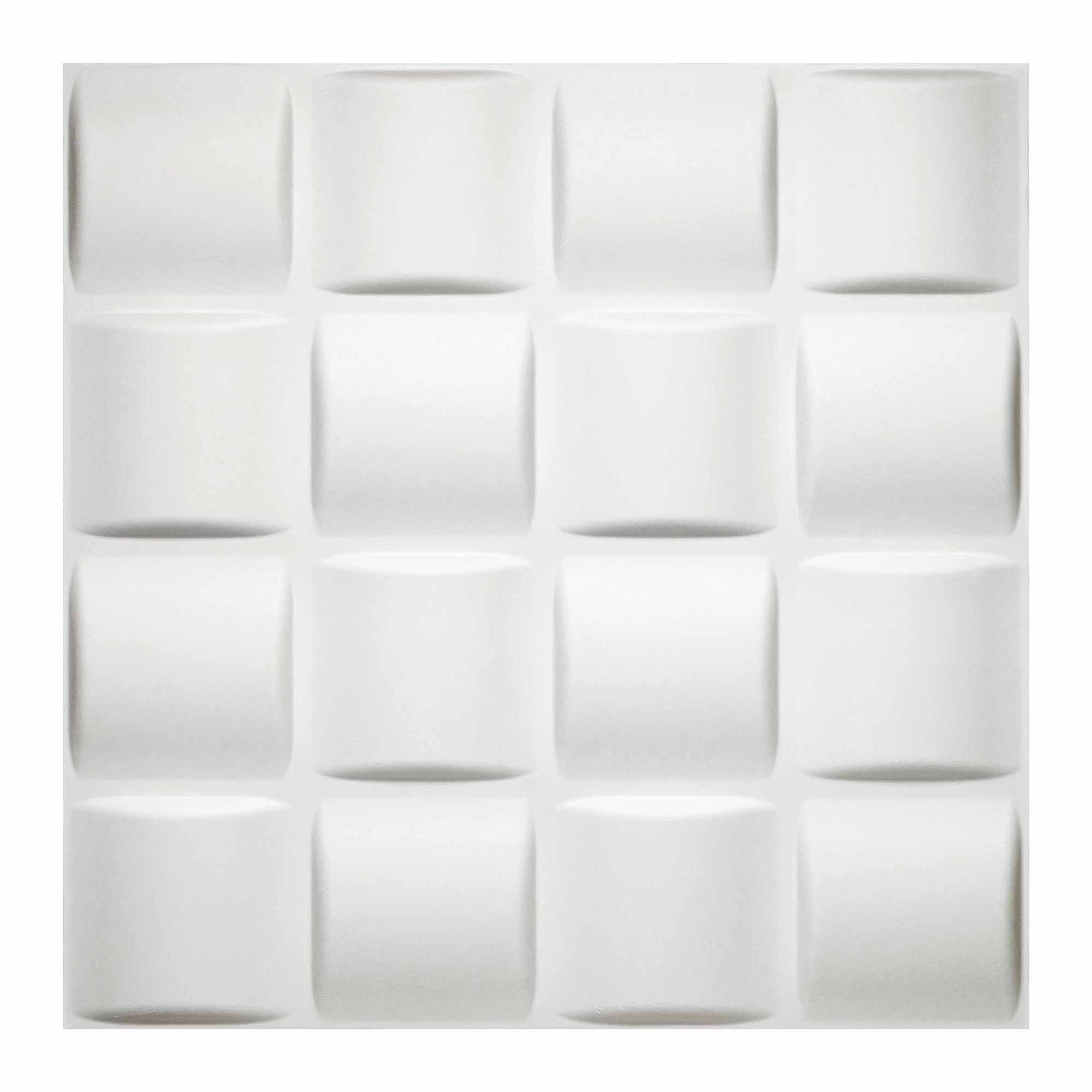 Achim Donny Osmond Home 3D Self Adhesive Wall Tiles, Basket Weave