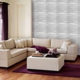 thumbnail image 1 of Achim Donny Osmond Home 3D Self Adhesive Wall Tiles, Logs, 1 of 4