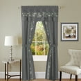 thumbnail image 1 of Achim Fairfield 5 Piece Window Curtain Set - 55x63 - Grey, 1 of 3