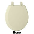 thumbnail image 1 of Achim Fantasia 17" Standard Wood Toilet Seat, Standard, Bone, 1 of 4