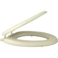 thumbnail image 1 of Achim Fantasia 19" Soft Elongated Vinyl Toilet Seat, Elongated, Off White, 1 of 4