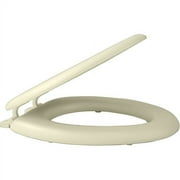 Achim Fantasia 19" Soft Elongated Vinyl Toilet Seat, Elongated, Off White