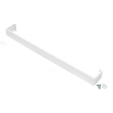 Achim Fantasia 2.5" Wide Curtain Rod, 28-48", White