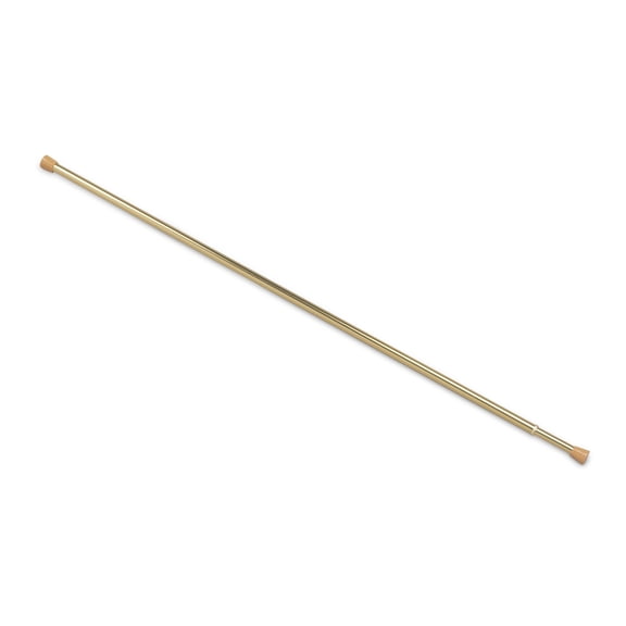 Achim Fantasia 5/8" Spring Tension Rod, 28-48", Brass