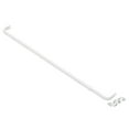 thumbnail image 1 of Achim Fantasia White Single Curtain Rod, 48-86", 2.5" Projection, 1 of 5