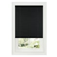 thumbnail image 1 of Achim GII Deluxe 1 inch Cordless Vinyl Room Darkening Mini Blind Black 46 x 64, 1 of 5