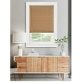 thumbnail image 1 of Achim GII Morningstar Indoor Cordless Woodtone Vinyl Light Filtering Window Mini Blind, 64" L x 39" W, 1 of 6