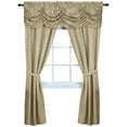 thumbnail image 1 of Achim Home Furnishing: Panache Tan Floral Traditional Window Curtain Panel 55" x 63", 1 of 6