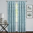 thumbnail image 1 of Achim Home Furnishing: Tara Mist Geometric Modern Window Curtain Panel : 54" x 84", Rod Pocket Panel, 1 of 4