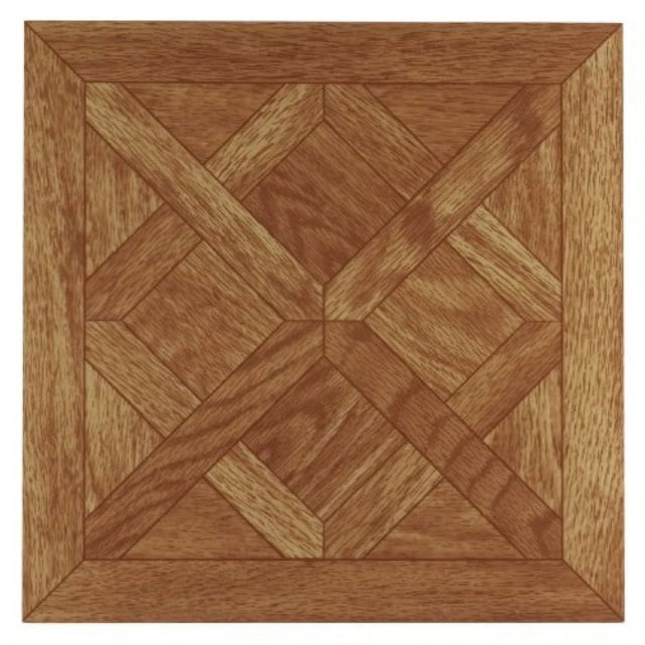 Classic Parquet Oak Self-Adhesive Vinyl Floor Tiles
