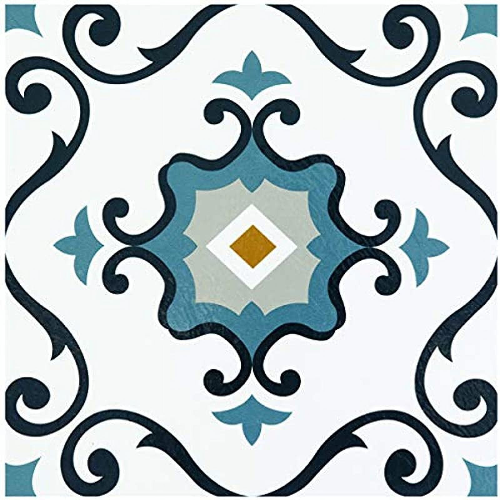 12'' x 12'' Light Slate Self-Adhesive Vinyl Floor Tiles