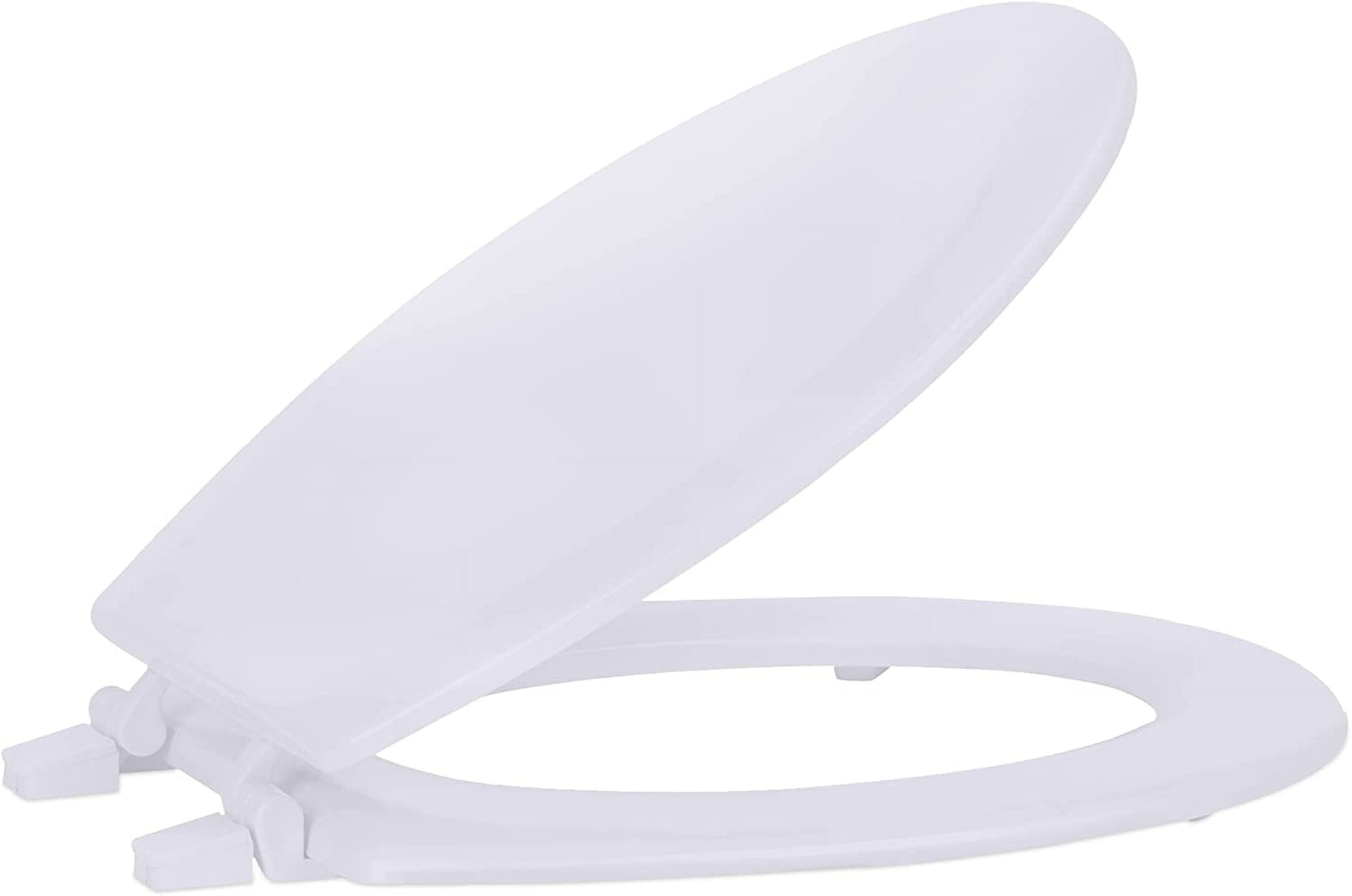 Achim Home Furnishings TOWDSTWH04 17Inch Fantasia Standard Toilet Seat
