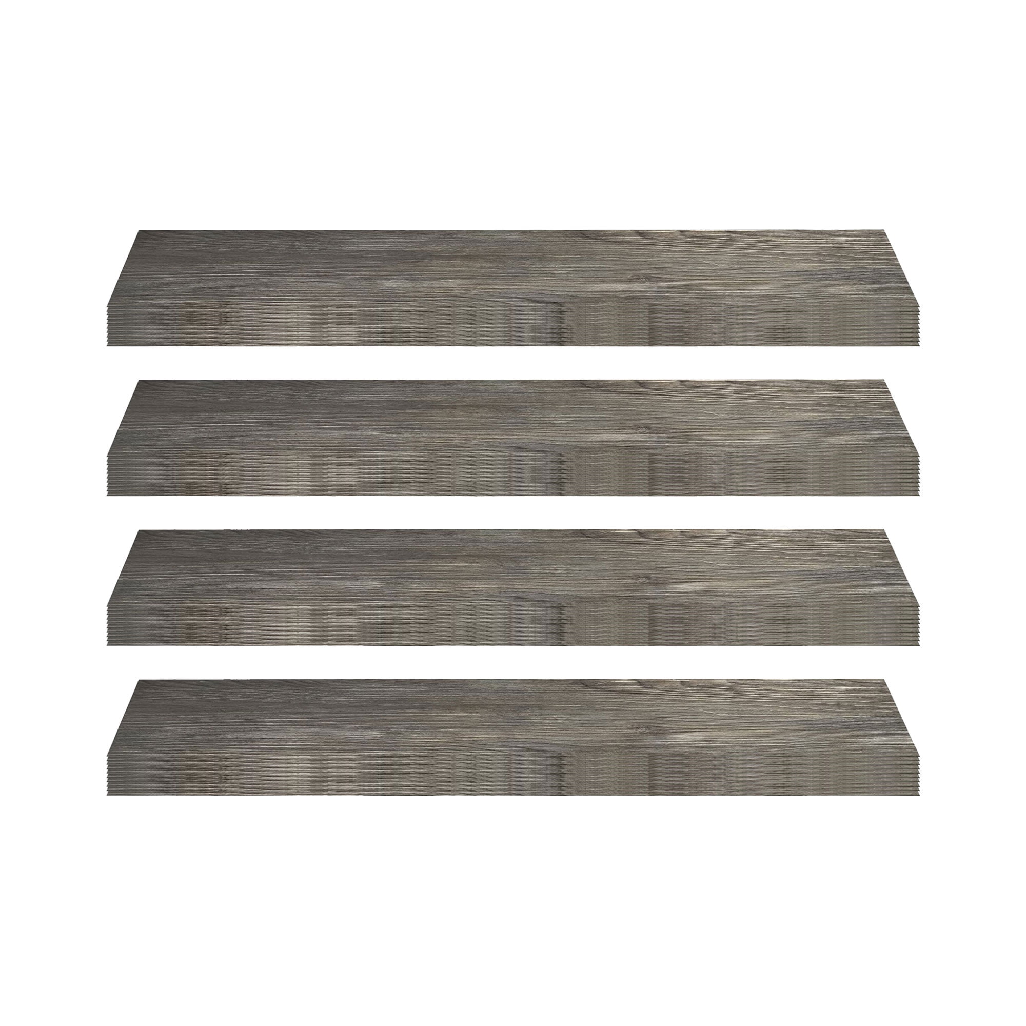 Achim Home Furnishings Tivoli II Peel & Stick Vinyl Floor Planks, Spruce, 10Pk (4 Pack)