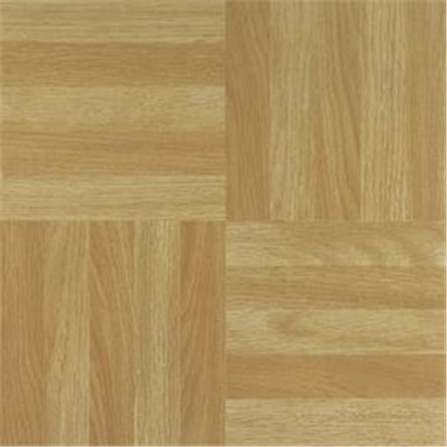 Glossy Square Self-Adhesive Vinyl Floor Tile for Kitchen and Bathroom
