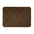 thumbnail image 1 of Achim Madison Memory Foam Non-Slip Absorbent Bath Mat, 17" L x 24" W, Brown, 1 of 5